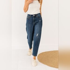 Time and Tru Indigo Boyfriend Jeans